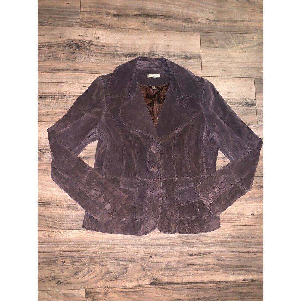 Wilsons Leather Soft Leather Blazer Jacket